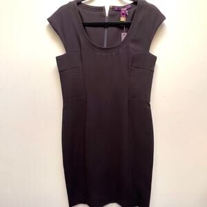 Rachel Roy Black‎ Bodycon Dress With Scoop Neck Size 8 NEW